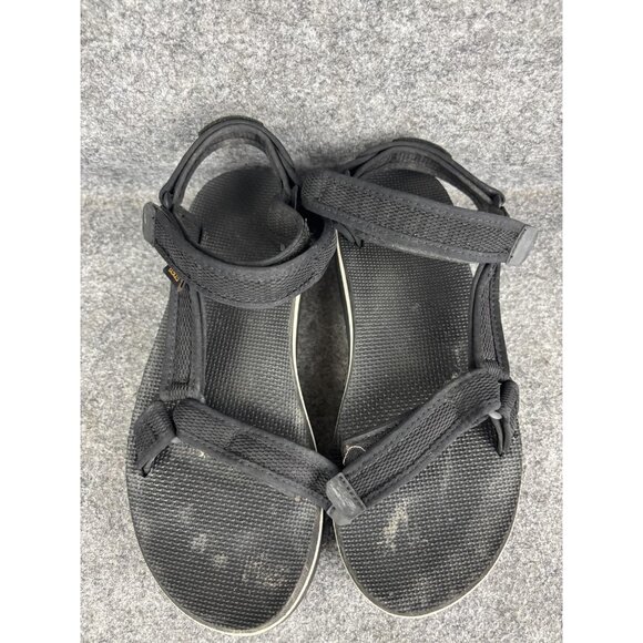 Teva Sandals Womens Size 11 Black Flatform Universal Platform Strap Sport - Picture 3 of 8